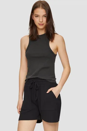 QS by s.Oliver Shirttop Slim-Fit-Tanktop aus Rippware im Vintage-Look - Verkäufer: s.Oliver