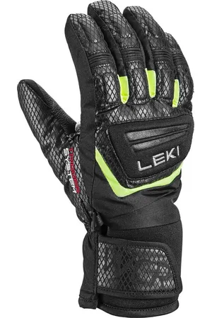 Leki Skihandschuhe HS WCR Team 3D Junior SCHWARZ-GELB - Verkäufer: Supersportler