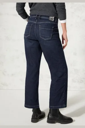 CECIL Weite Jeans High Waist