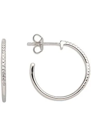 Xenox Paar Creolen Creolen Damen "Modern Classic" Silber mit Zirkonia XS3524 - Verkäufer: JUWEDI.DE