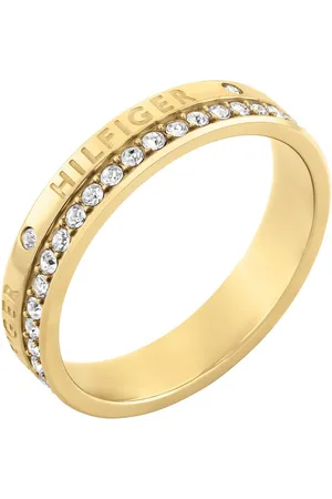 Tommy Hilfiger Fingerring MINI CRYSTALS, 2780910B,C,D, 2780911B,C,D, mit Glasstein