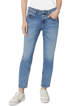 Marc O’ Polo Boyfriend-Jeans aus Bio-Baumwoll-Mix
