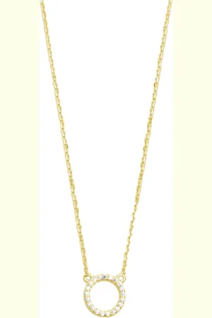 Xenox Kette mit Anhänger Kette Damen "Symbolic Power" goldfarben Zirkonia XS3573G - Verkäufer: JUWEDI.DE