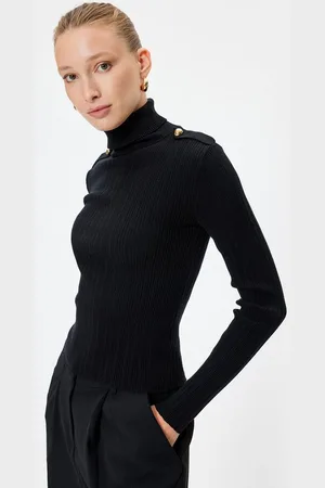 Koton Rollkragenpullover Rollkragen Mit Knöpfen - Verkäufer: