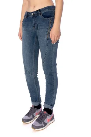 Buena Vista Regular-fit-Jeans Jeans Malibu-Zip K stretch Deko Reißverschlüsse - Verkäufer: Big Leshopski