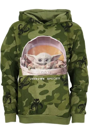 STAR WARS Kapuzenpullover Mandalorian Baby Yoda Jungen Hoodie - Verkäufer: WS-Trend