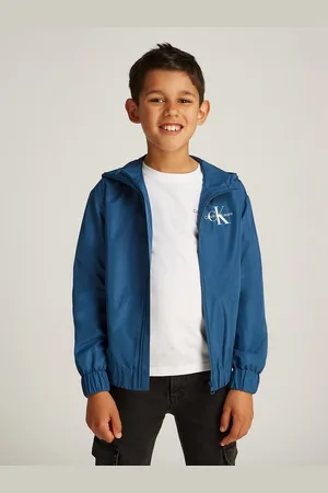 Calvin Klein Windbreaker MONOLOGO ESSENTIAL JACKET für Kinder bis 16 Jahre mit Logo-Print