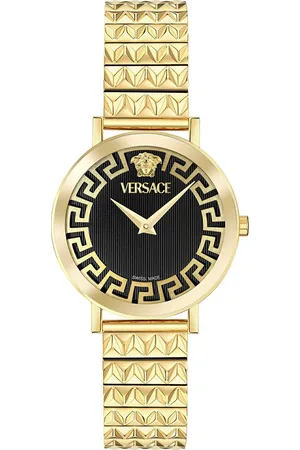 VERSACE Quarzuhr DAEDALUS VE9A00524, Armbanduhr, Damenuhr, Swiss Made, Edelstahlarmband, analog, Saphirglas