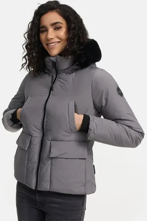 Marikoo Winterjacke Morinaa mit großer Kapuze