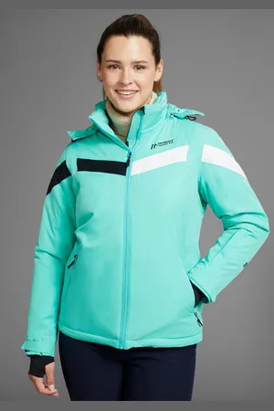 Maier Sports Skijacke Ski Jacke wattiert Damen Wasser & winddicht & atmungsaktiv in großen Größen