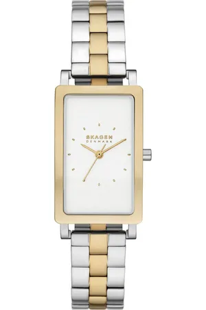 Skagen Quarzuhr HAGEN LILLE SKW3156, Armbanduhr, Damenuhr, Edelstahlarmband, analog