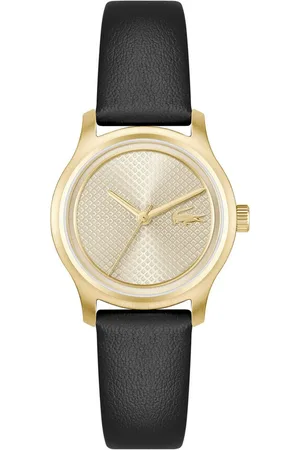 Lacoste Quarzuhr ELYSE 2001413, Armbanduhr, Damenuhr, Lederarmband, analog