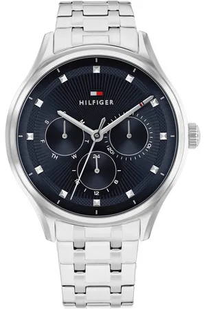 Tommy Hilfiger Multifunktionsuhr GIANNA 1782749, Quarzuhr, Armbanduhr, Damenuhr, Edelstahlarmband, analog, Tag