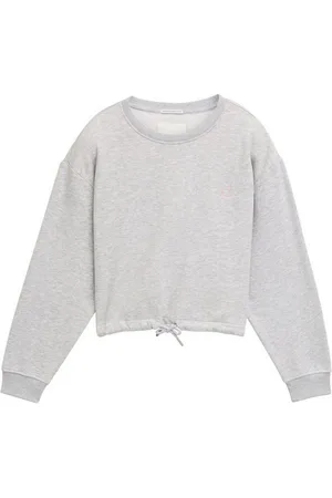 TOM TAILOR Sweatshirt Cropped Sweatshirt mit Bio-Baumwolle mit Stickereien - Verkäufer: