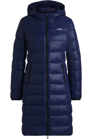 HUGO BOSS Allwetterjacke Steppmantel mit Logo-Detail - Slim Fit - Verkäufer: Robert Ley Damen & Herrenmoden GmbH & Co KG