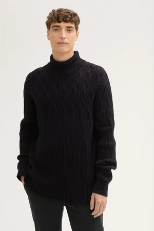 TOM TAILOR Strickpullover Rollkragenpullover mit Zopfmuster - Verkäufer: TOM TAILOR
