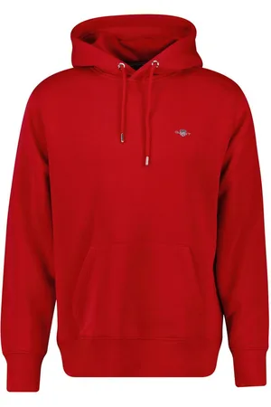 GANT Sweatshirt Herren Sweatshirt Baumwolle REGULAR SHIELD HOODIE - Verkäufer: Yourfashionplace