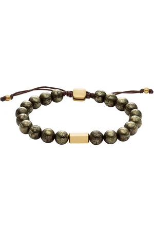Fossil Armband Schmuck Geschenk Edelstahl Armkette Jewelry, JF04820710, mit Pyrit