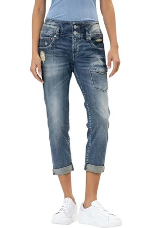 Herrlicher Cargojeans 5647-OD101, Dido Jeans aus Bio-Baumwolle, im angesagten Cargo Style destroyed finish - Verkäufer: Gio Milano