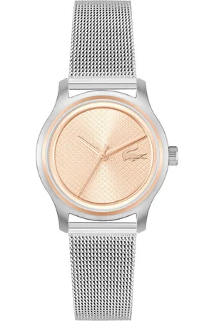 Lacoste Quarzuhr ELYSE 2001390, Armbanduhr, Damenuhr, Edelstahlarmband, analog