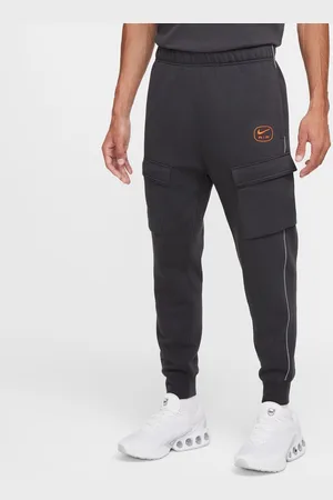 Nike Trainingshose M NSW SW AIR CARGO PANT FLC BB BLACK/HOT PUNCH-WHITE - Verkäufer: Sport Hopfmann GmbH
