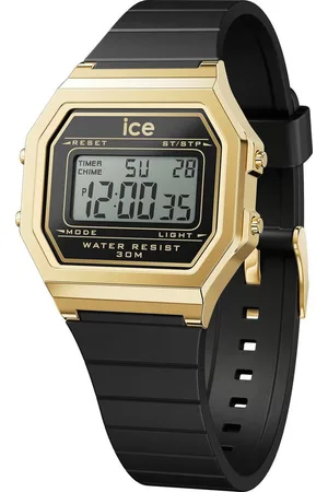Ice-Watch Chronograph ICE digit retro - Small 022064, Armbanduhr, Quarzuhr, Damenuhr, Silikonarmband, Datum