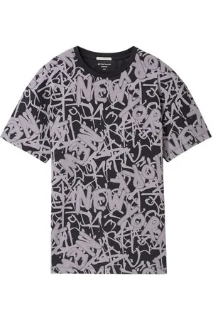 TOM TAILOR T-Shirt Oversized T-Shirt mit Allover Print - Verkäufer: