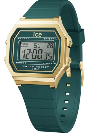 Ice-Watch Chronograph ICE digit retro - Small 022069, Armbanduhr, Quarzuhr, Damenuhr, Silikonarmband, Datum
