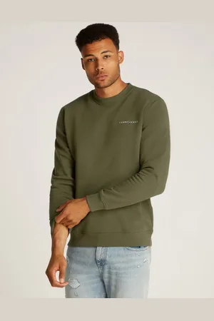 Tommy Hilfiger Sweatshirt TJM REG LINEAR CREW EXT mit Logostickerei