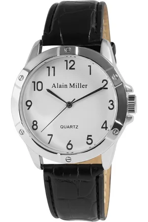 Alain Miller Quarzuhr 2900276 Herrenuhr mit Lederimitationsband - Verkäufer: Shaghafi GmbH