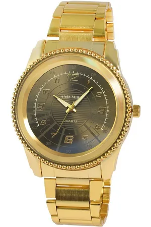 Alain Miller Quarzuhr 2800098 Herrenuhr mit Metallarmband - Verkäufer: Shaghafi GmbH