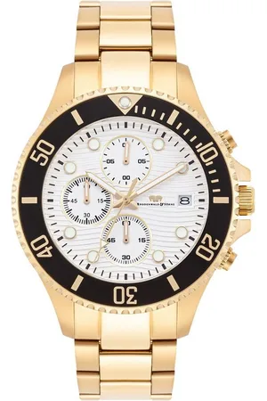 Rhodenwald & Söhne Chronograph Nightstorm gelbgold, Armband aus Edelstahl - Verkäufer: Juvalia