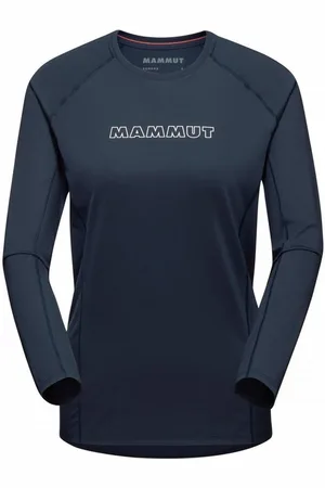 Mammut Langarmshirt Selun FL Longsleeve Women Logo MARINE - Verkäufer: Intersport Drucks