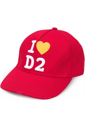 Dsquared2 Baseball Cap I LOVE D2 Logo Cap Baseballkappe Verstellbarer Riemen mit Schnalle - Verkäufer: eldigo