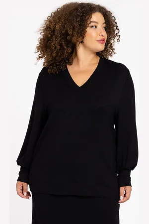 Yoek Sweater Damen Sweatshirt mit V-Ausschnitt - Verkäufer: