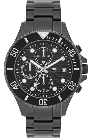 Rhodenwald & Söhne Chronograph Nightstorm schwarz, Armband aus Edelstahl - Verkäufer: Juvalia