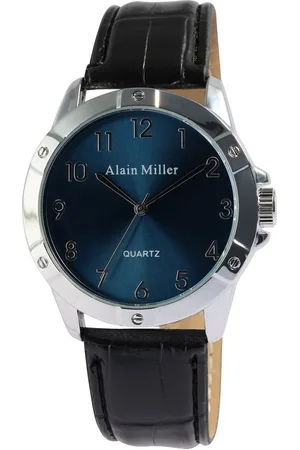Alain Miller Quarzuhr 2900276 Herrenuhr mit Lederimitationsband - Verkäufer: Shaghafi GmbH