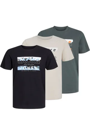 JACK & JONES T-Shirt (3-tlg) JCOKONTA TEE SS CREW NECK FST JNR 3PK MP - Verkäufer: Dorins Kindermode