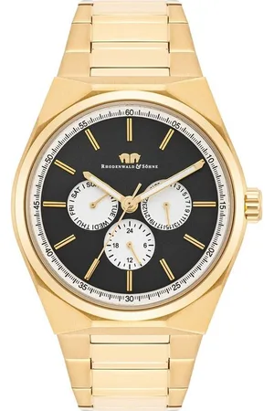 Rhodenwald & Söhne Multifunktionsuhr Cooledge gelbgold, Armband aus Edelstahl - Verkäufer: Juvalia