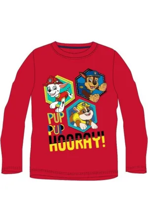 Paw Patrol T-Shirt Langarm-T-Shirt für Jungen - "Pup Pub Hooray!" Design - Verkäufer: kaufhaus-chemnitz