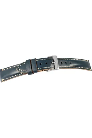 Engelhardt Uhrenarmband 8000573 Echtleder Uhrenarmband in dunkelblau, 18 mm - Verkäufer: Shaghafi GmbH