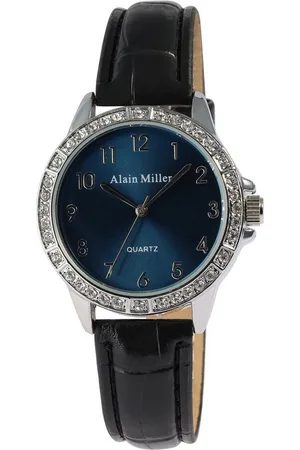 Alain Miller Quarzuhr 1900311 Damenuhr mit Lederimitationsband, 22,2 cm - Verkäufer: Shaghafi GmbH