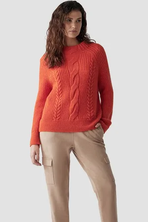 Le Comte Strickpullover Zopfstrick-Pullover mit klassischem Design