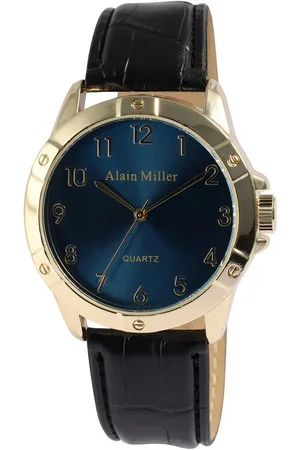 Alain Miller Quarzuhr 2900276 Herrenuhr mit Lederimitationsband - Verkäufer: Shaghafi GmbH