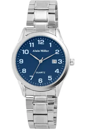 Alain Miller Quarzuhr 2800104 Herrenuhr mit Gliederarmband, Edelstahl - Verkäufer: Shaghafi GmbH