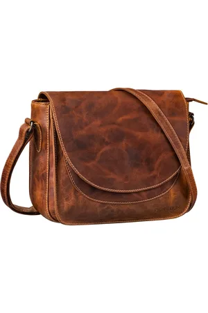 STILORD Handtasche "Fleur" Umhängetasche Damen Leder Mittel-Groß Elegant Magnetverschluss - Verkäufer: Leder