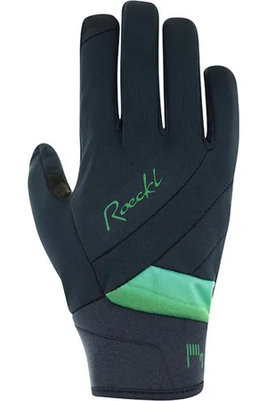ROECKL Fahrradhandschuhe Waldau 2 BLACK/EMERALD - Verkäufer: Sport Hübner