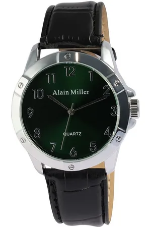 Alain Miller Quarzuhr 2900276 Herrenuhr mit Lederimitationsband - Verkäufer: Shaghafi GmbH