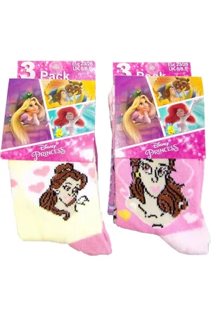 Disney Socken Princess Socken für Mädchen 23/26 (6er Pack) - Verkäufer: Krocoworld