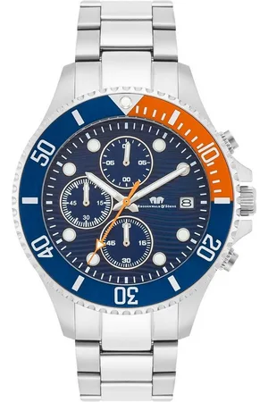 Rhodenwald & Söhne Chronograph Nightstorm silber, Armband aus Edelstahl - Verkäufer: Juvalia
